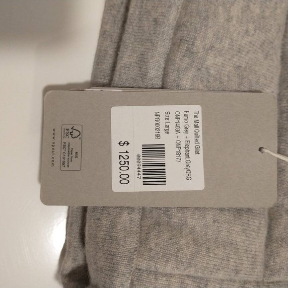 Organic Cashmere Vest - Picture 9 of 9